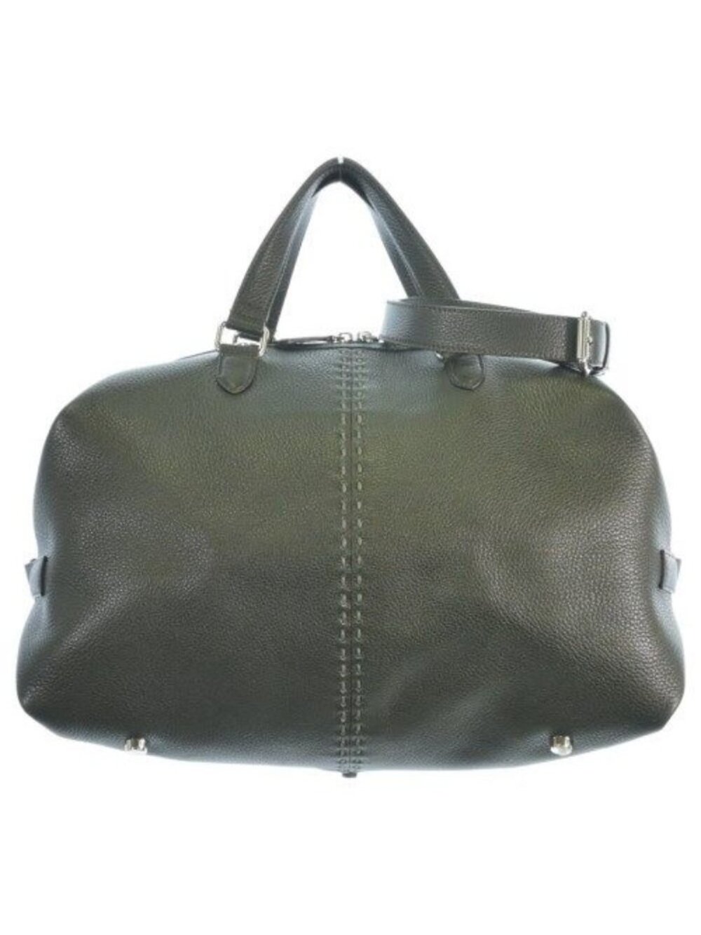 Fendi Boston Bag Travel Bag Green
